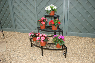 Pot Stand Three Tier Corner